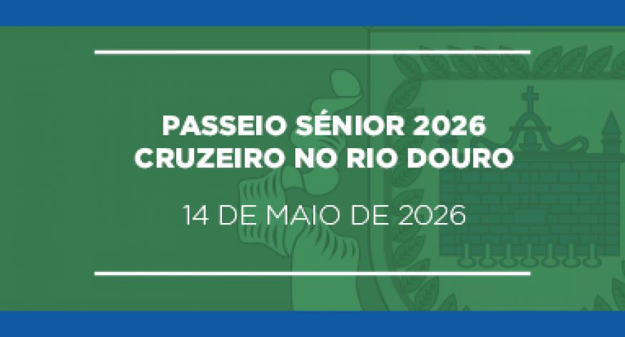 Passeio S&eacute;nior 2026 - Cruzeiro no Douro