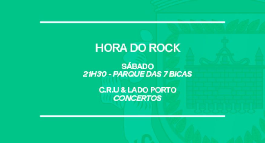 Hora do Rock - C.R.U & Lado Porto