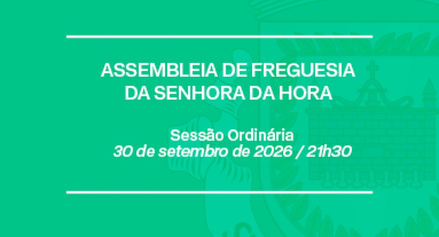 Assembleia de Freguesia - Edital N.&ordm; 4
