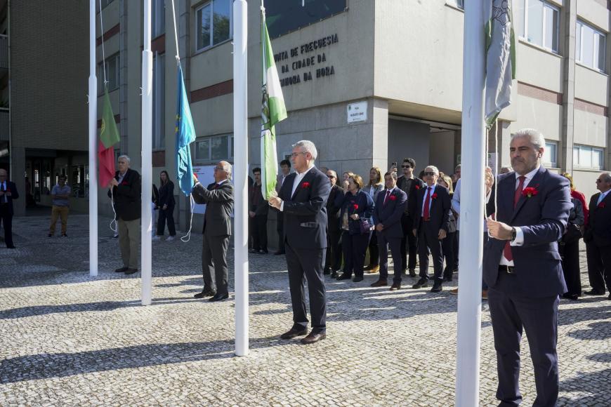 Comemora&ccedil;&otilde;es dos 52 anos da Revolu&ccedil;&atilde;o de Abril na Senhora da Hora