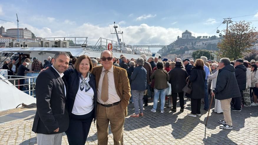 Arranque do Passeio Senior - Participacao da Senhora da Hora