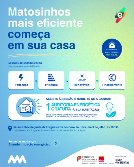 Matosinhos mais eficiente - 3 de Julho - Senhora da Hora