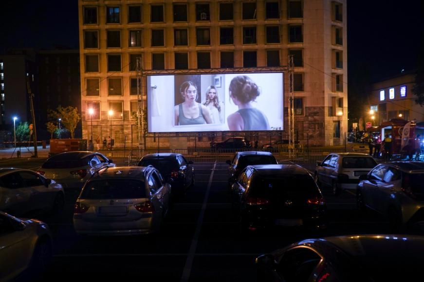 Cinema na Hora - Primeiro dia do Drive-In na Senhora da Hora