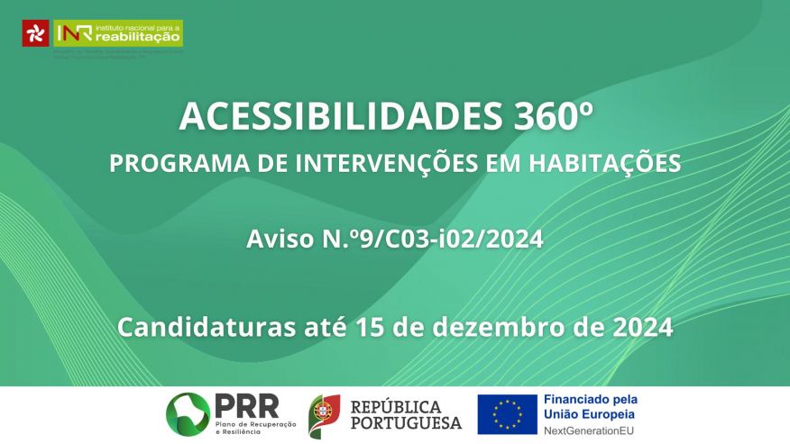 Abertas Candidaturas ao Programa de Intervencoes para Adaptacao de Casas de Pessoas com Incapacidade
